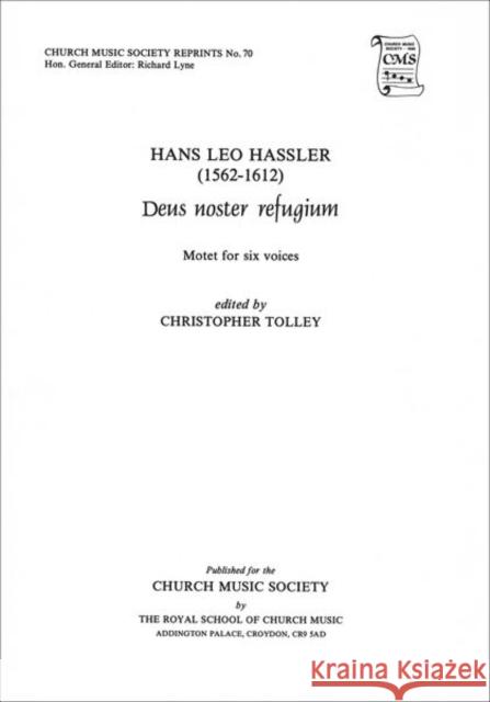 Deus noster refugium  9780193953352 Oxford University Press