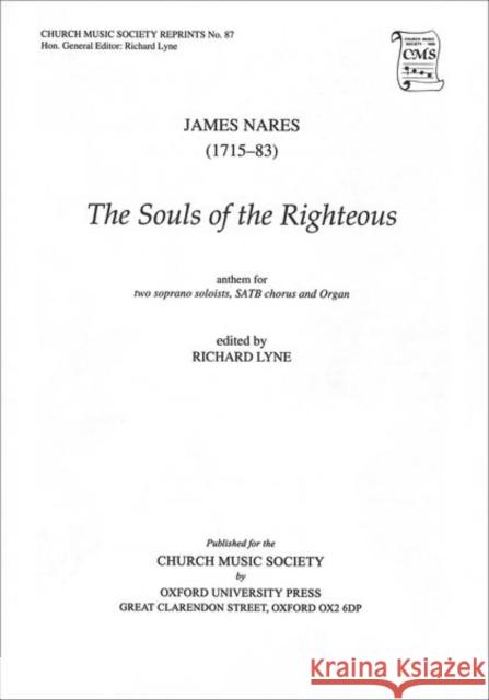 The souls of the righteous  9780193953574 Oxford University Press