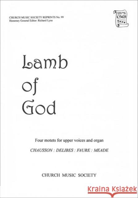 Lamb of God  9780193953789 Oxford University Press