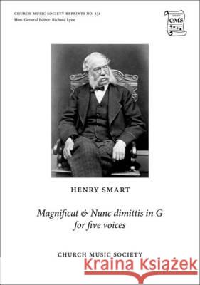 Evening Service in G: Vocal Score Henry Smart Peter Horton Richard Lyne 9780193953994