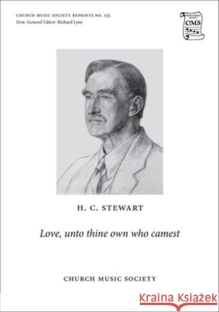 Love, Unto Thine Own Who Camest: Vocal Score Haldane Campbell Stewart   9780193954076 Oxford University Press