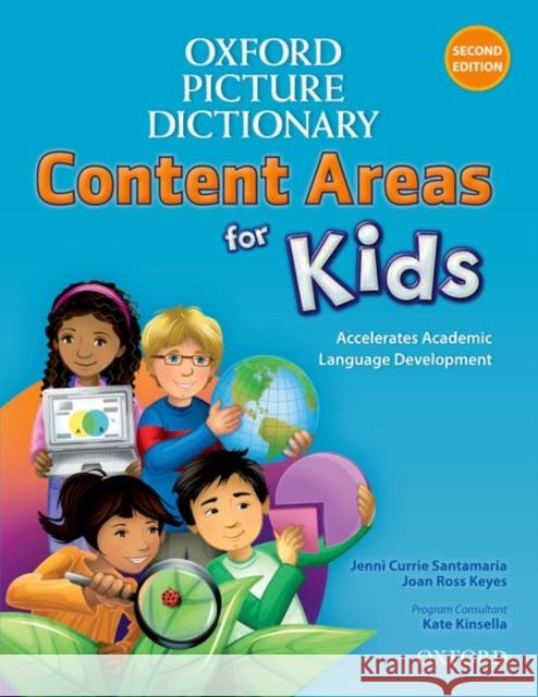 Oxford Picture Dictionary Content Area for Kids English Dictionary Santamaria, Jenni 9780194017756