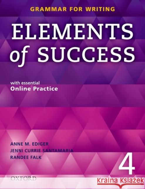 Elements of Success Level 4 Student Book    9780194028295 Oxford University Press