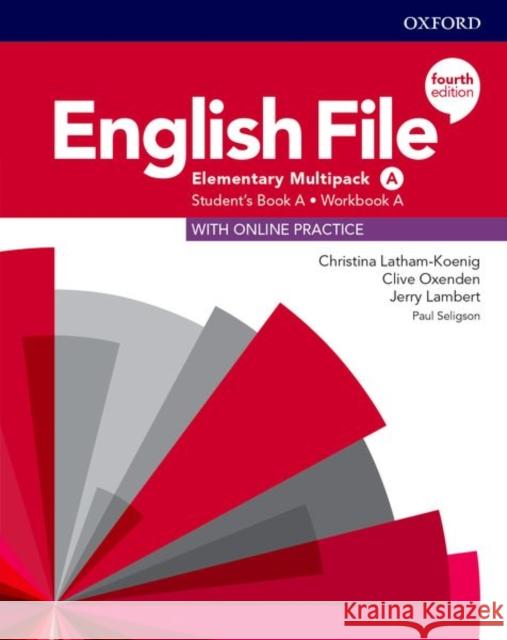 English File 4E Elementary Multipack A + online .Latham-Koenig Christina Oxenden Clive Lambert Jerry 9780194031493