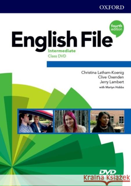 English File: Intermediate: Class DVDs, DVD-ROM Christina Latham-Koenig Clive Oxenden Kate Chomacki 9780194035583 Oxford University Press