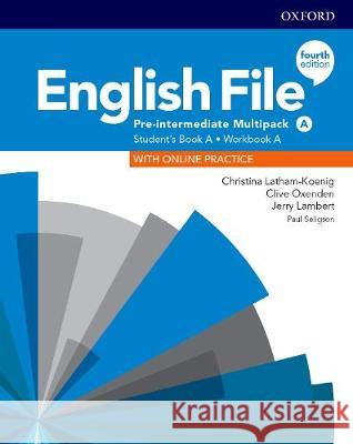 English File: Pre-Intermediate: Student's Book/Workbook Multi-Pack A Latham-Koenig Christina Oxenden Clive Lambert Jerry 9780194037303
