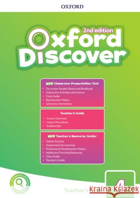 Oxford Discover Level 4 Teacher's Pack: 5 Volume Pack Koustaff, Lesley 9780194053976