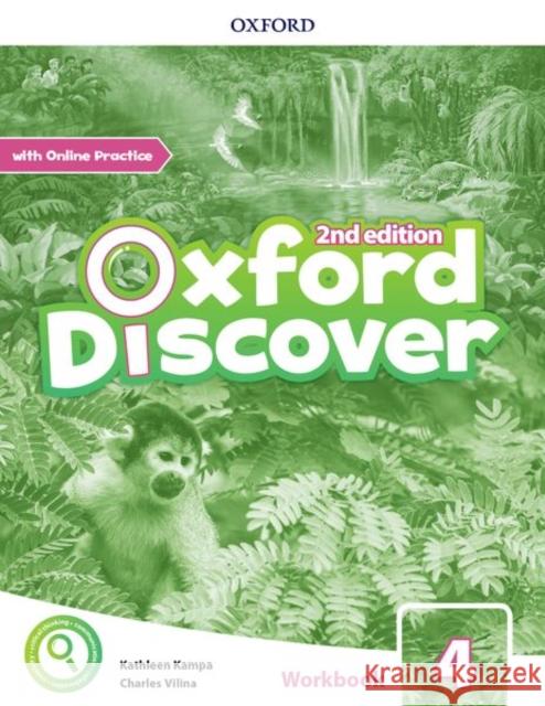 Oxford Discover 2E 4 WB + online practice Koustaff 9780194053983 Oxford University Press