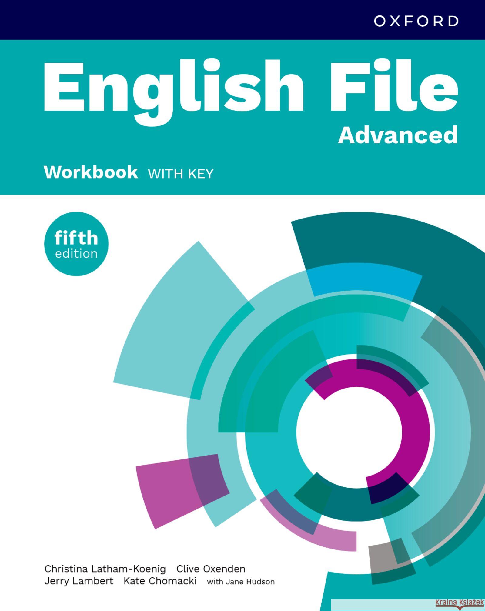 English File fifth edition: Advanced: Workbook with key Hudson, Jane 9780194147064