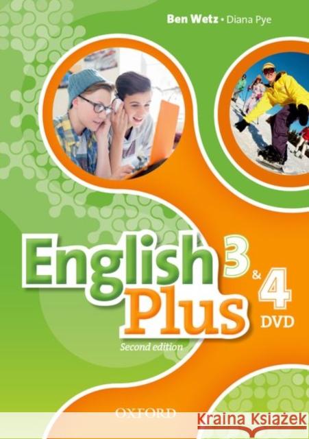 English Plus: A2 - B1: Levels 3 and 4 DVD: The right mix for every lesson Ben Wetz Katrina Gormley  9780194202008