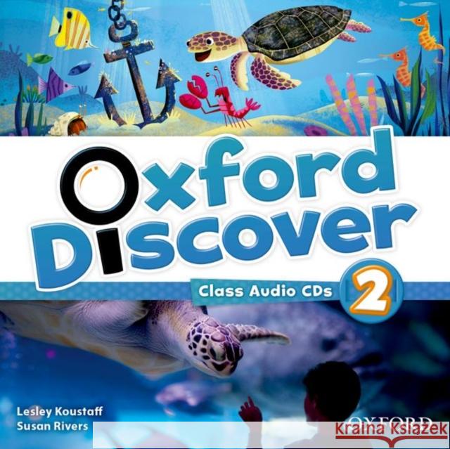 Oxford Discover 2 Class Audio CD: 3 Discs Koustaff 9780194279000