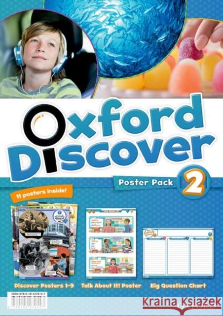 Oxford Discover 2 Posters Koustaff 9780194279147 Oxford University Press