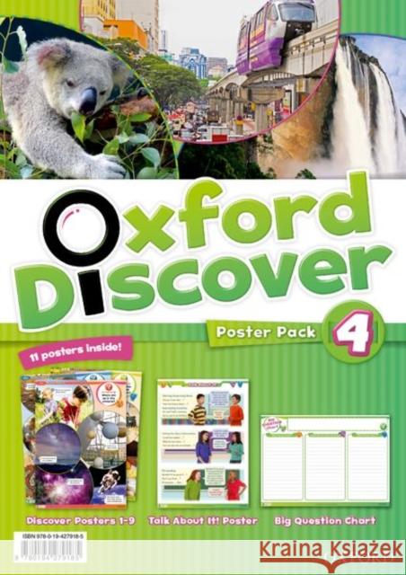 Oxford Discover 4 Posters Koustaff 9780194279185 Oxford University Press