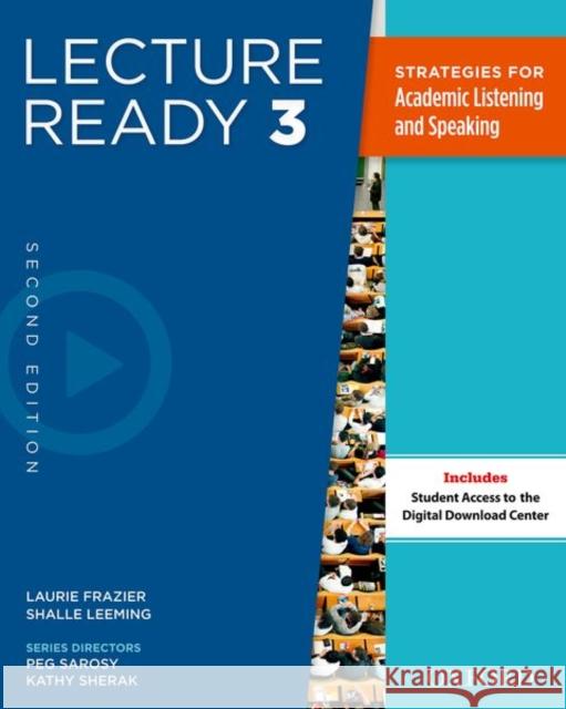 Lecture Ready Student Book 3, Second Edition Frazier, Laurie 9780194417297