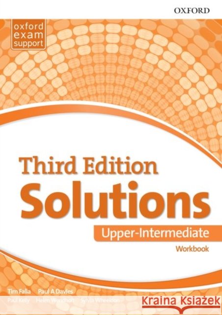 Solutions: Upper-Intermediate: Workbook : Leading the way to success Paul Davies Tim Falla  9780194506519 Oxford University Press