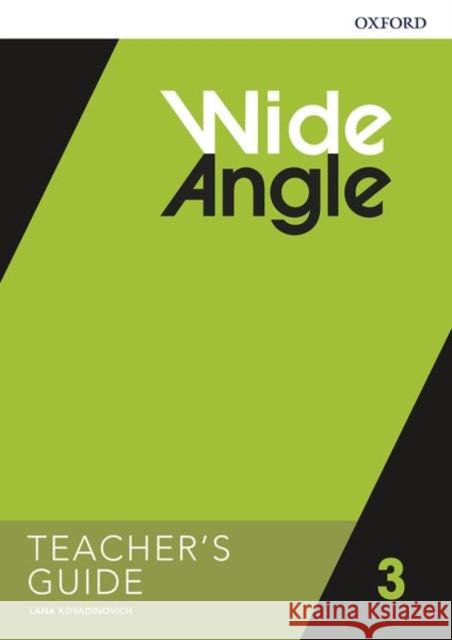 Wide Angle American Teachers Guide 3 Oxford 9780194511148