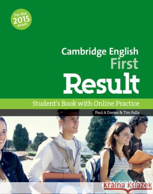 Cambridge English First Result SB Davies Falla 9780194511926