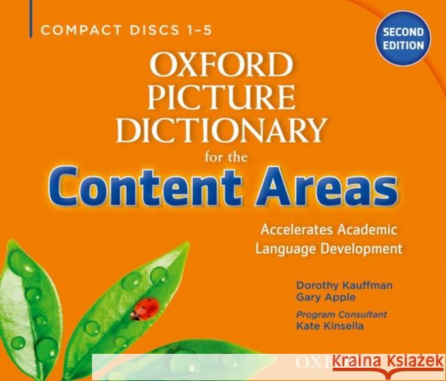 Oxford Picture Dictionary for the Content Areas Class Audio CDs (6) Kauffman, Dorothy 9780194525565