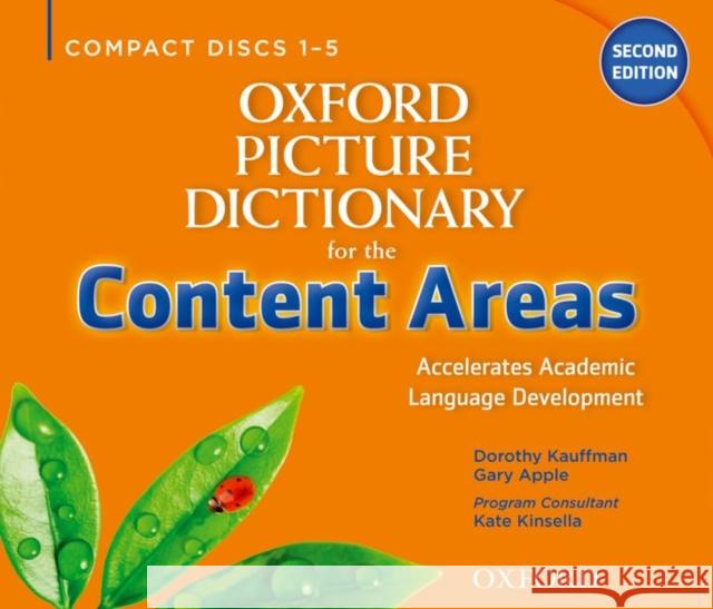 Oxford Picture Dictionary for the Content Areas Class Audio CDs (6) Kauffman, Dorothy 9780194525565 Oxford University Press, USA