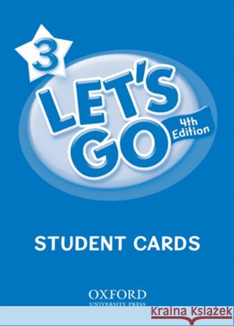 Let's Go: 3: Student Cards Ritzuko Nakata Karen Frazier Barbara Hoskins 9780194641043 Oxford University Press