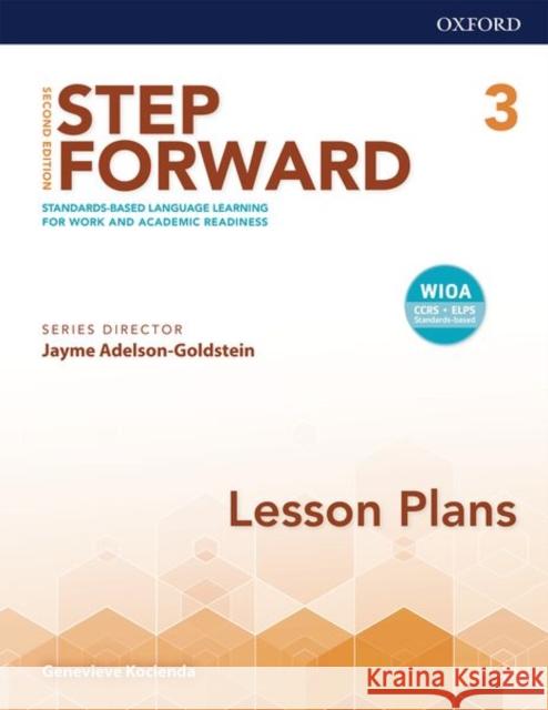 Step Forward 2nd Edition 3 Lesson Plans Adelson Goldstein 9780194748339