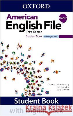 American English File 3e Student Book Level Starter Digital Pack Oxford University Press 9780194758895