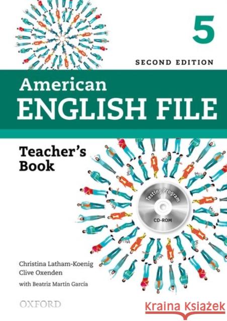 american english file 2e 5 teacher's book: with testing program  Latham-Koenig, Christina 9780194776370