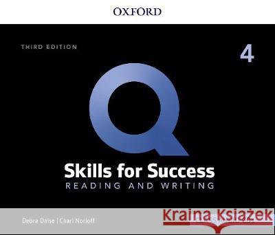 Q: Skills for Success: Level 4: Reading and Writing Audio CDs Debra Daise Charl Norloff  9780194903899 Oxford University Press
