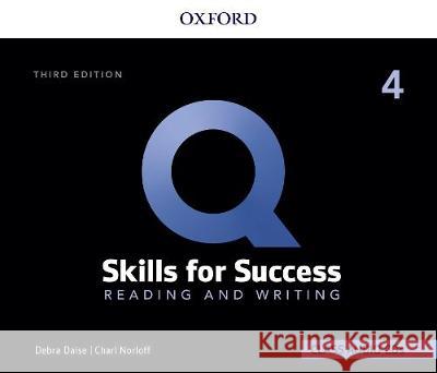 Q: Skills for Success: Level 4: Reading and Writing Audio CDs Debra Daise Charl Norloff  9780194903899