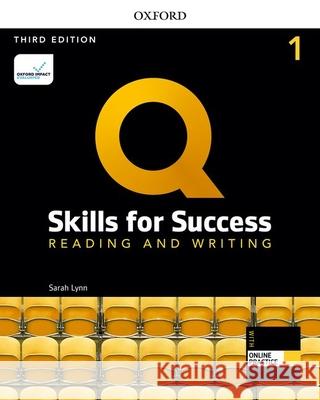 Q3e 1 Reading and Writing Student Book and IQ Online Pack [With eBook] Oxford University Press 9780194903929