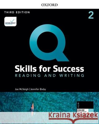 Q3e 2 Reading and Writing Student Book and IQ Online Pack [With eBook] Oxford University Press 9780194903936