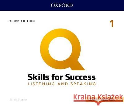 Q: Skills for Success: Level 1: Listening and Speaking Audio CDs Jaimie Scanlon   9780194905077 Oxford University Press