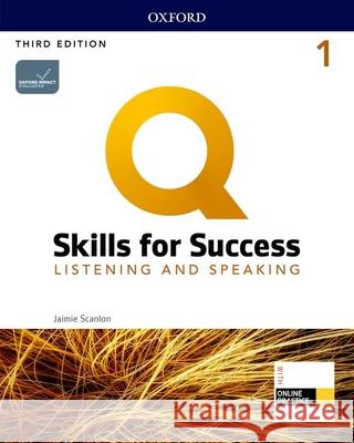 Q3e 1 Listening and Speaking Student Book and IQ Online Pack Oxford University Press 9780194905138 Oxford University Press