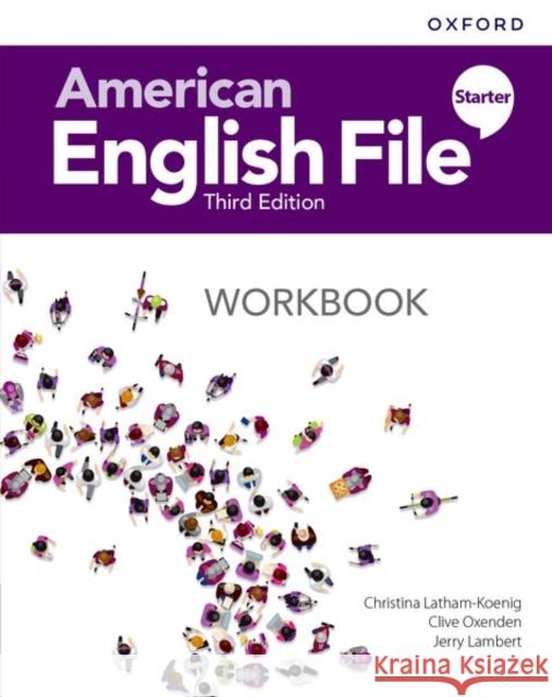 American English File 3e Workbook Starter Oxenden 9780194906005