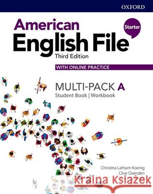 American English File 3e Multipack Starter a Pack Oxenden 9780194906029