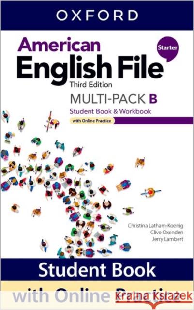 American English File 3e Multipack Starter B Pack Oxford University Press 9780194906050