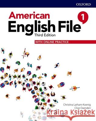 American English File 3e Student Book 1 and Online Practice Pack [With eBook] Oxford University Press 9780194906166