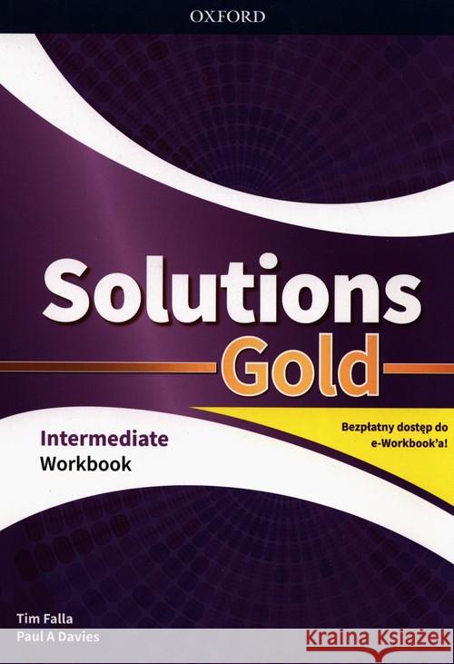 Solutions Gold Intermediate WB EBK Pack Falla Tim Davies Paul A. 9780194911153