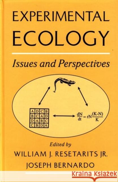 Experimental Ecology: Issues and Perspectives  9780195102413 