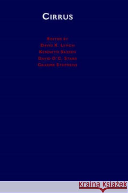 Cirrus David K. Lynch Kenneth Sassen David E. Starr 9780195130720 Oxford University Press