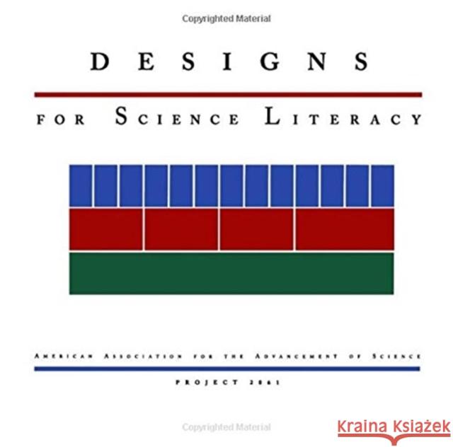 Designs for Science Literacy: With Companion CD-ROM American Association for the Advancement 9780195132786 Oxford University Press
