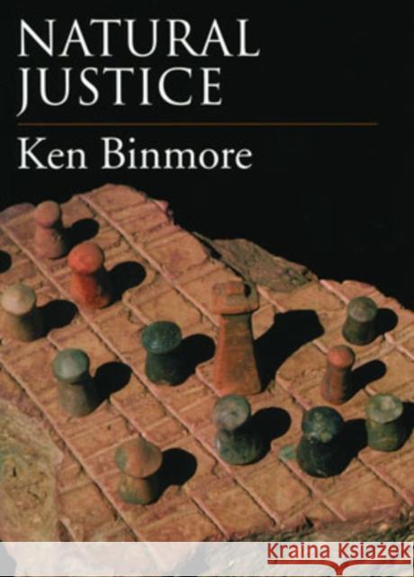 Natural Justice Ken Binmore 9780195178111