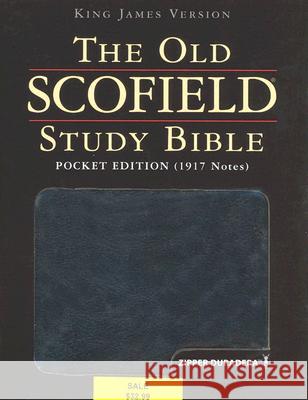 Old Scofield Study Bible-KJV-Pocket C. I. Scofield 9780195271270