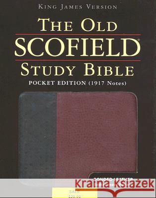 Old Scofield Study Bible-KJV-Pocket C. I. Scofield 9780195271294