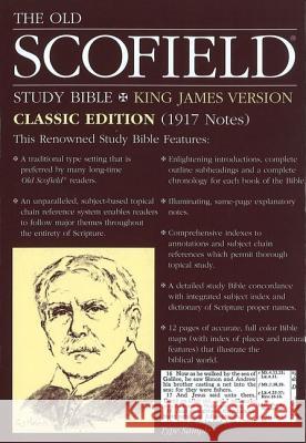 Old Scofield Study Bible-KJV-Classic Oxford University Press 9780195274745