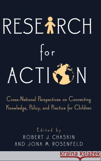 Research for Action Chaskin, Robert J. 9780195314083