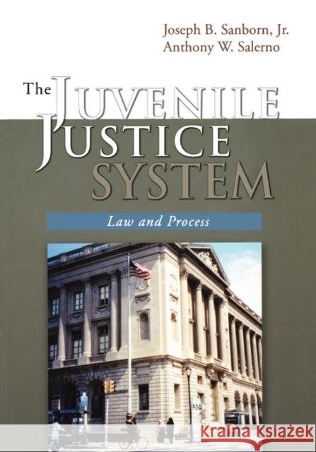 The Juvenile Justice System: Law and Process Joseph B. Sanborn Anthony W. Salerno Donna Bishop 9780195330182