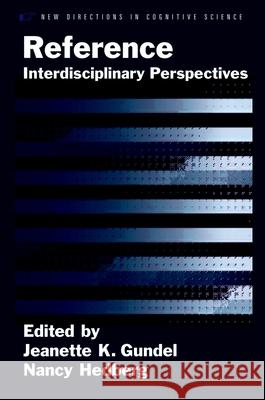 Reference: Interdisciplinary Perspectives Nancy Hedberg 9780195331639