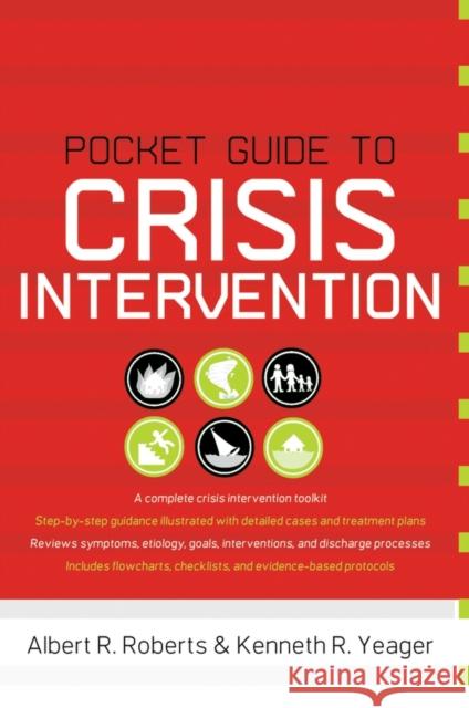 Pocket Guide to Crisis Intervention Albert R Roberts 9780195382907