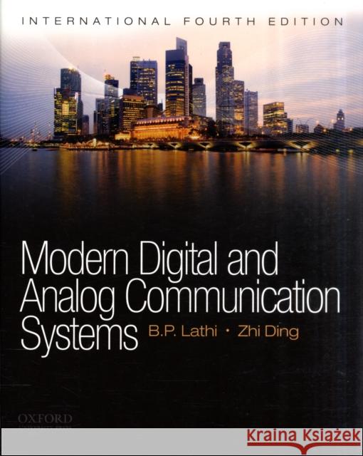 Modern Digital and Analog Communications Systems Lathi Zhi Ding 9780195384932 OXFORD UNIVERSITY PRESS